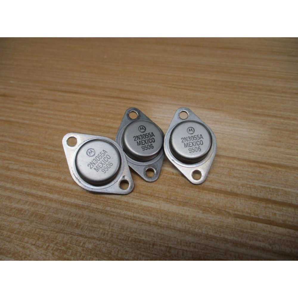 Motorola 2N3055A Transistor (Pack of 3) - New No Box