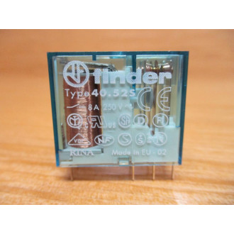 Finder 40.52S 24VDC Relay 40.52S - New No Box