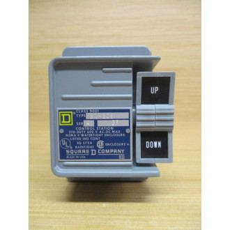 Square D 9001 BW-208 Control Station 9001BW208