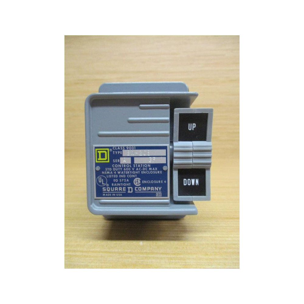 Square D 9001 BW-208 Control Station 9001BW208