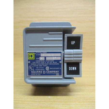 Square D 9001 BW-208 Control Station 9001BW208