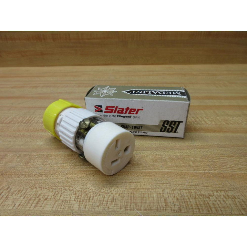 Slater 6-20-R Medalist Receptacle 620R (Pack of 2)