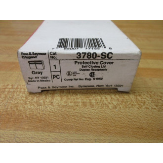 Pass & Seymour 3780-SC Legrand Protective Cover 3780SC (Pack of 3)