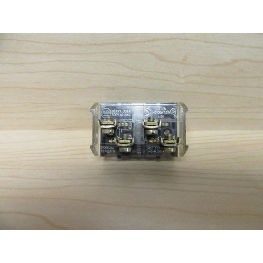 Allen Bradley 800T-XA Block 800TXA Ser D - New No Box