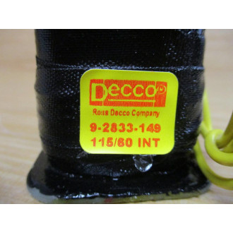 Decco 9-2833-149 Solenoid Coil 92833149 - New No Box