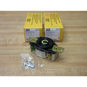 Hubbell HBL 2310 Twist-Lock Receptacle  HBL2310 Round (Pack of 2)