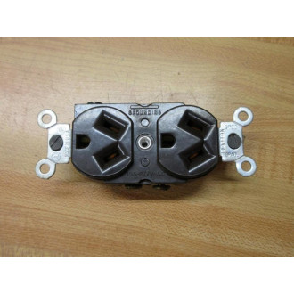 Leviton 5585 Bakelite Duplex Receptacle