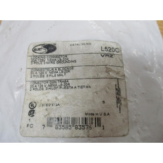 Hubbell L520C Select Spec Locking Connector