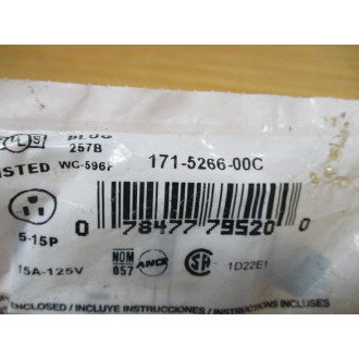 Leviton 5266-C Plug 171526600C