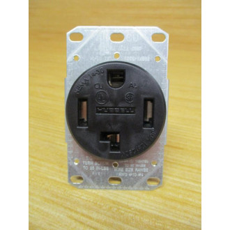 Hubbell RR430F Flush Power Receptacle