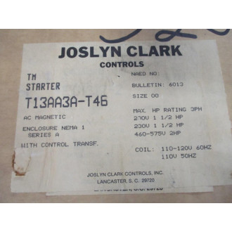 Joslyn Clark T13AA3A-T46 TM Starter T13AA3AT46