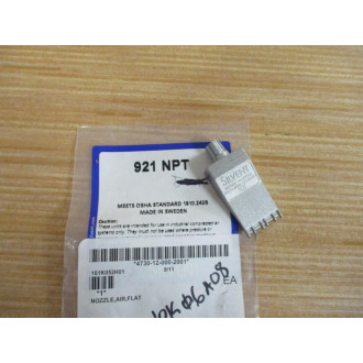 Silvent 921 Flat Nozzle 921-NPT