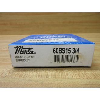 Martin 60BS15 34 Bored To Size Sprocket 60BS1534