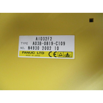 Fanuc A03B-0819-C109 Input Module AID32F2 - New No Box
