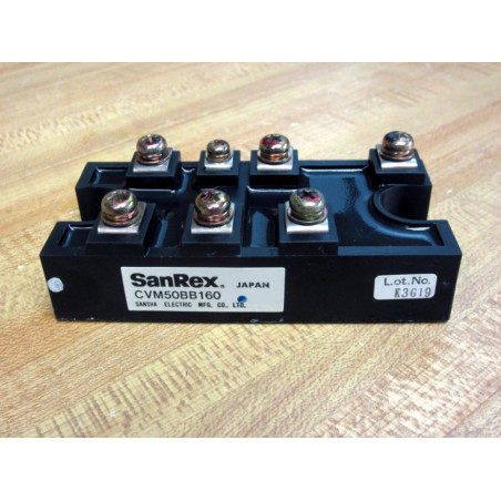 SanRex CVM50BB160 IGBT Module 50A 1600V - Used