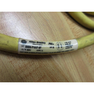 Allen Bradley 889N-F4AFC-6F Cordset 889NF4AFC6F - Used