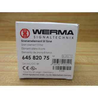Werma 645 820 75 Siren Element 64582075