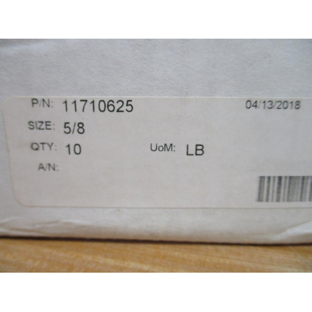 American Packing & Gasket 11710625 APG Graphite Packing 58"