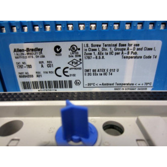 Allen Bradley 1797-TB3 Terminal Base 1797TB3 Ser A - Used
