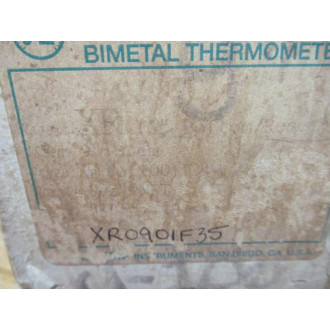 Reotemp XR0901F35 Bimetal Thermometer