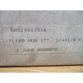 Lovejoy 68514411516 Jaw Coupling Hub L-100 1.0000