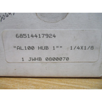 Lovejoy 68514417924 Jaw Coupling Hub AL100 1"