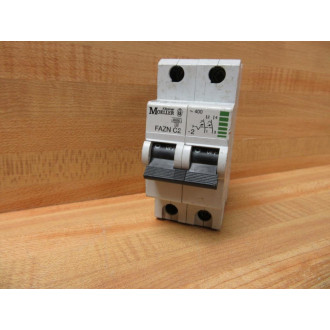Moeller FAZN C2 Circuit Breaker FAZNC2 2-Pole - Used