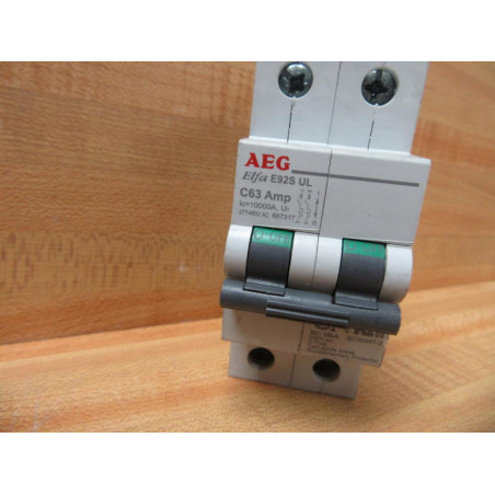 AEG E92S-ULC63 Circuit Breaker 687317 - Used