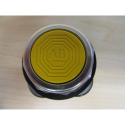 Allen Bradley 800T-A Button Yellow 800T-A9 wPegs - New No Box