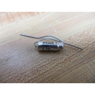 Sprague 500D Capacitor 4.7µF 0-63VDC (Pack of 2) - New No Box