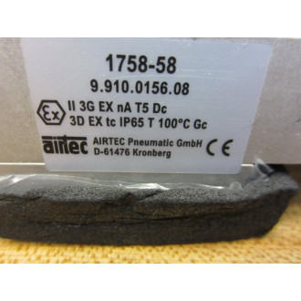 Airtec 1758-58 Valve Terminal 9.910.0156.08 - New No Box