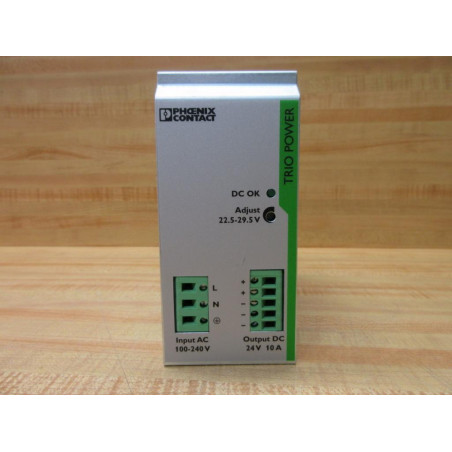 Phoenix Contact TRIO PS1AC24DC10 Power Supply Unit 2866323 - Used