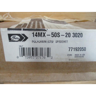Gates 14MX-50S-20 Polychain GT2 Sprocket 77192050