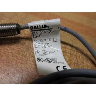 Balluff BES 516-383-EO-C-02 Inductive Sensor BES 516-383-EO-C - Used