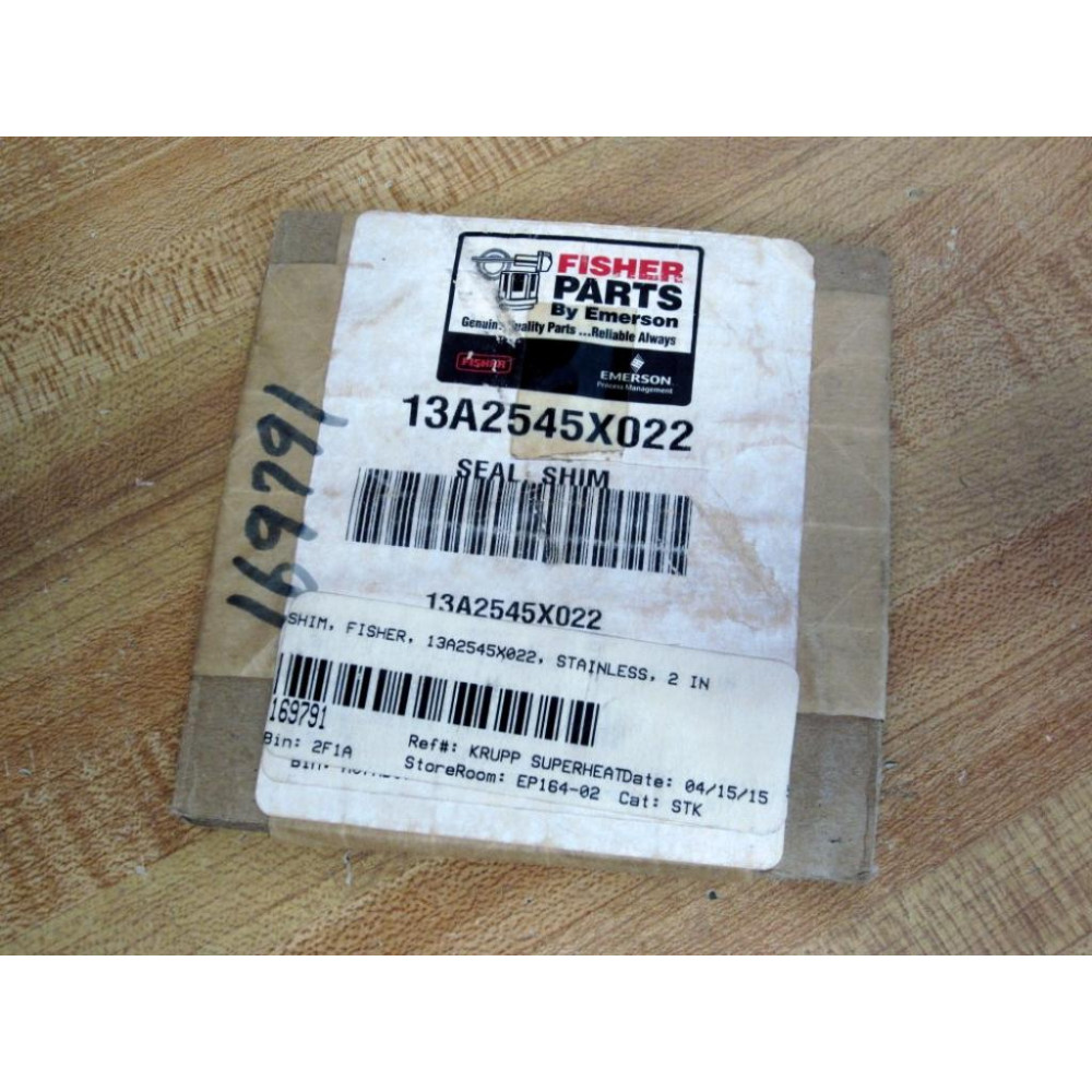 Fisher 13A2545X022 Seal, Shim 2"