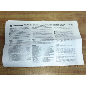 Norgren F39-200-A0MA Coalescing Filter F39200A0MA