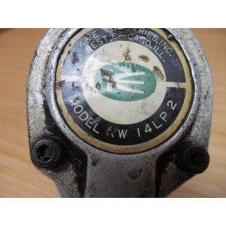 K&E Industries KW 14LP2 Drive Impact Wrench KW14LP2 - Used