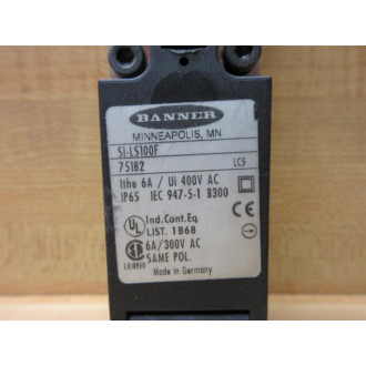 Banner SI-LS100F Safety Switch 75182 - New No Box