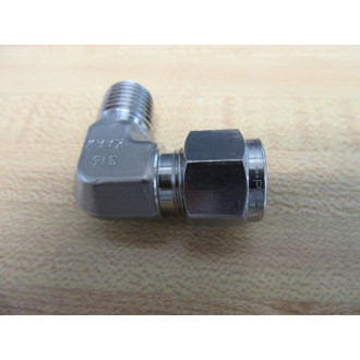 Parker 6MSEL4N-316 A-Lok Tube Fitting Elbow 6MSEL4N316 - New No Box