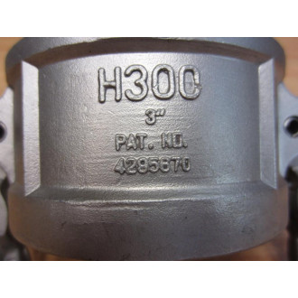 Dixon H300 3" SS Dust Cap - New No Box