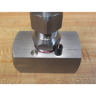 Mans FF370SS SS Needle Valve 38" - New No Box
