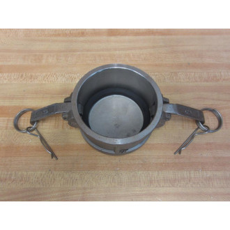 300HSS 3" SS Dust Cap H-316L - New No Box
