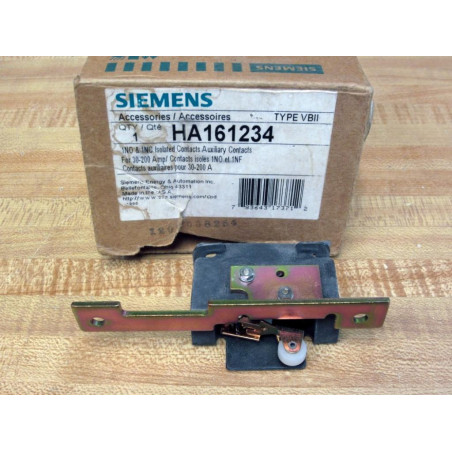 Siemens HA161234 Auxiliary Switch WRoller Lever