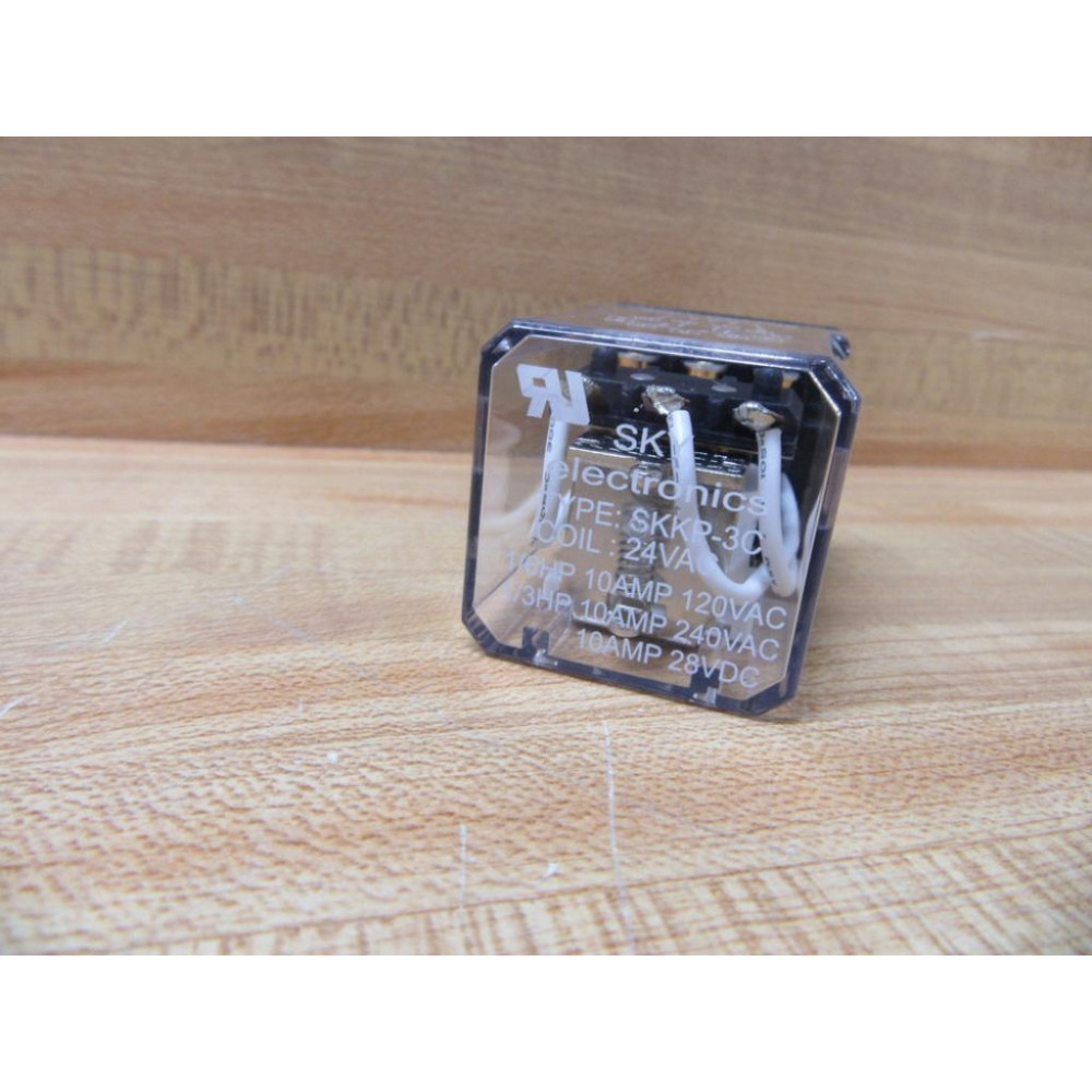 Sky Electronics SKKP-3C-24VAC Relay Selecta SR67S300A4 (Pack of 3)