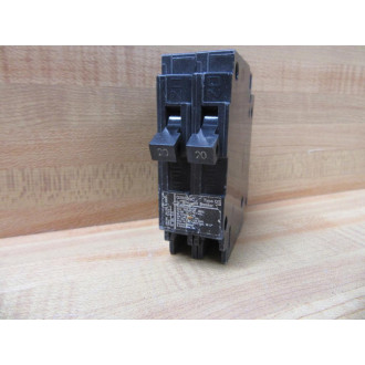 Siemens Q2020NC Circuit Breaker 20A 2 Pole - Used