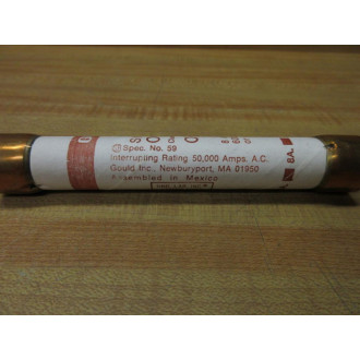 Gould Shawmut Ferraz OTS8 Fuse Cross Ref 6F293 0TS8 (Pack of 5) - New No Box