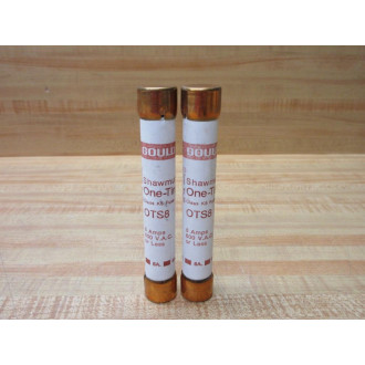 Gould Shawmut Ferraz OTS8 Fuse Cross Ref 6F293 0TS8 (Pack of 5) - New No Box
