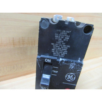 General Electric TEY230 Circuit Breaker 30A 2 Pole GE - Used