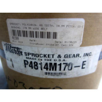 Martin P4814M170-E Sprocket P4814M170E