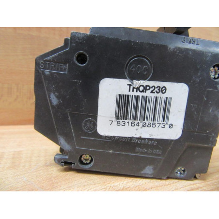 General Electric THQP-230 Circuit Breaker 2 Pole 30 Amp GE (Pack of 3) - Used